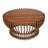 Sona Rattan Coffee Table W/ Wood Top, Cane Brown