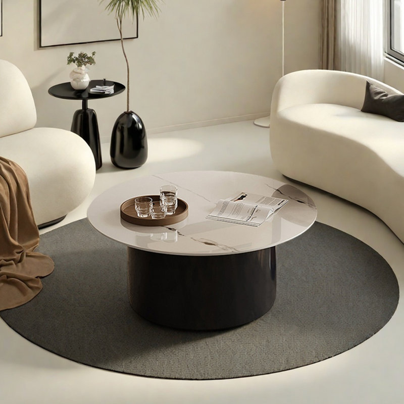 Table basse moderne en pierre micro-cristalline