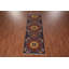 Tapis de couloir oriental bleu Kazak
