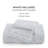 Bedsure Cotton Boho Textured Duvet Cover Set-109947920