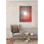 White Framed Polyphonically by Paul Klee - Wrapped Canvas Painting-555878523