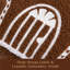 Coussin Phantoscope Gingerbread House Merry Christmas pour canapé-lit voiture, 12 po, café foncé, paquet de 1