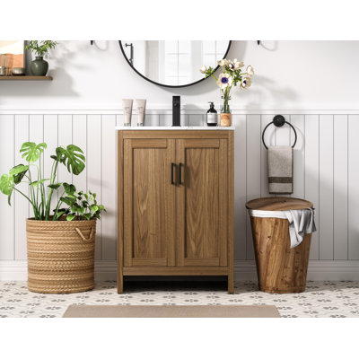 Meuble-lavabo simple 24 po Ahner