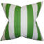 Striped Feather Reversible Throw Pillow-25309444