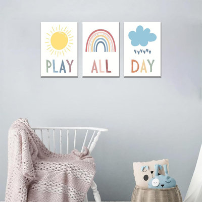 3 Piece Wrapped Canvas Print