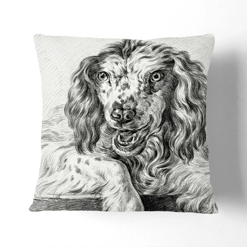 Square Throw Cushion, Black, 40cm H x 40cm W x 15cm D
