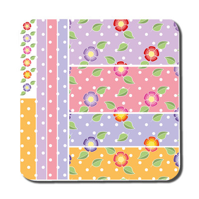 Square 6 Piece Coaster Set