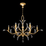 Beveled Arcs 8 - Light Chandelier