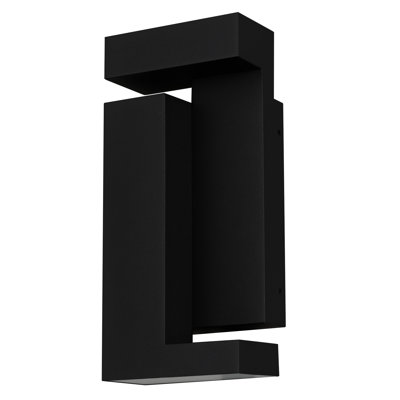 Applique murale à DEL 11,22 pouces à énergie élevée - Diffuseur en verre intelligent haute performance de 72 lumens 24W à 3 températures de couleur sélectionnable 3000K / 4000K 5000K à intensité variable pour une utilisation à l'intérieur ou à sec