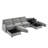 Brodrick 124.4" Sectional Modular Sofa-794611561