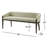 Lido Polyester Upholstered Bench