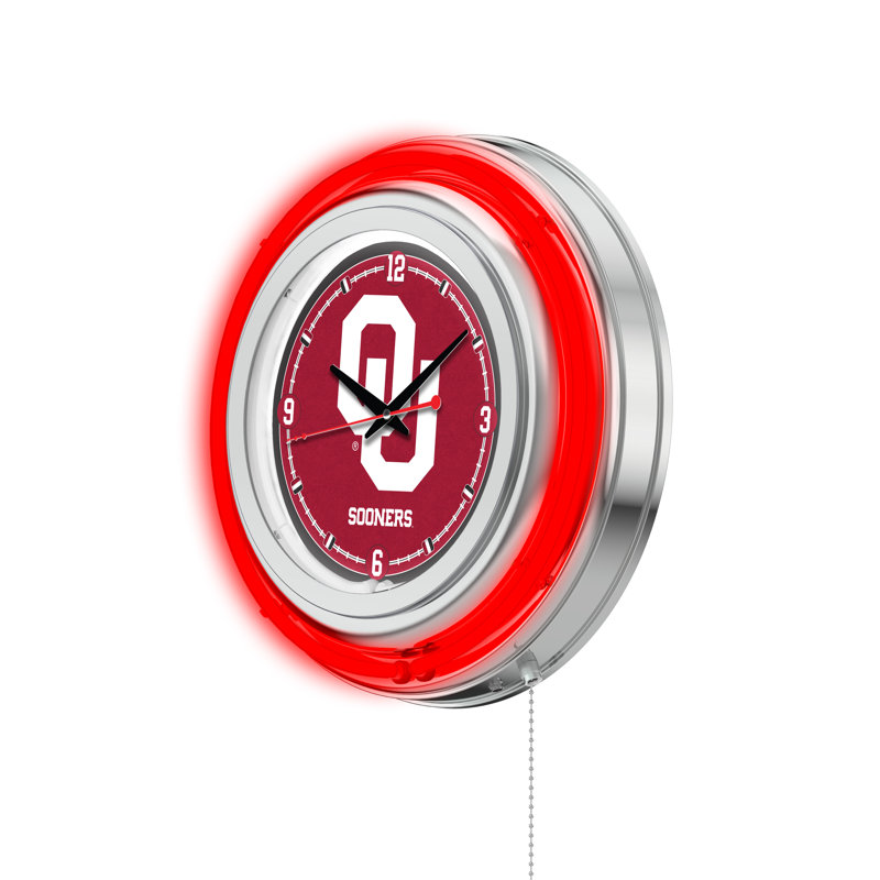 Horloge murale 15 po NCAA, Oklahoma