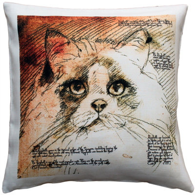 Animal Print Reversible Throw Pillow