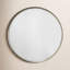 Refined Round Iron Mirror-909679342