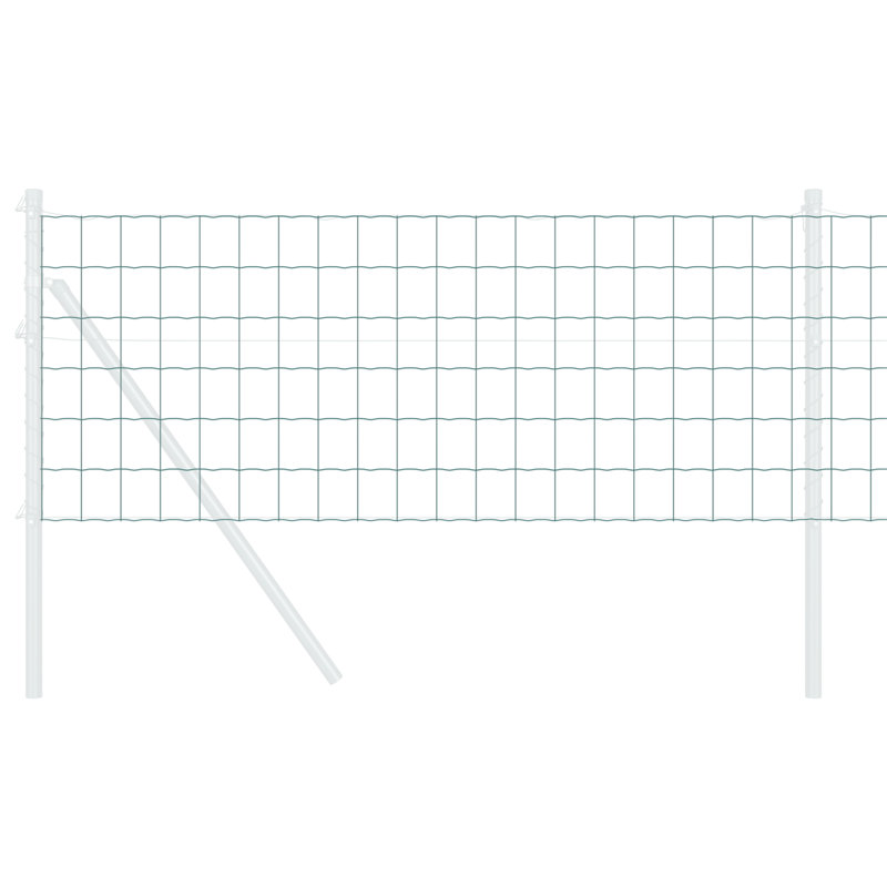 Steel Border Fencing, 40 x 1000 x 0.2 cm