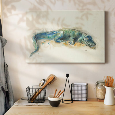 Alligator-Gallery Wrapped Canvas