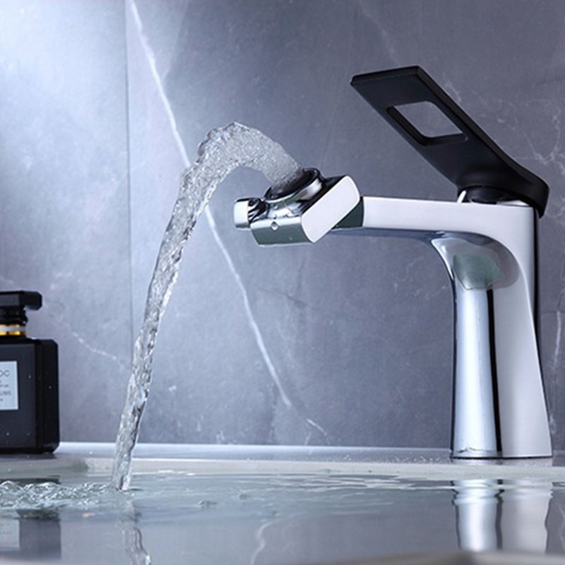 Single-Hole Single-handle Bathroom Faucet, Chrome