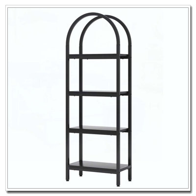 Étagère de rangement ouverte 70,86 "à 4 niveaux