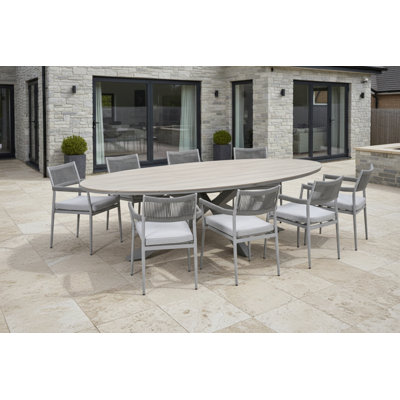 Parkesburg 8 Seater with Barcelona Dining Chairs
