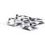 Phantasm Polished Marble Mosaic Tile-497557774