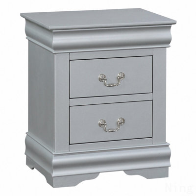 2-Drawer Bedroom Nightstand