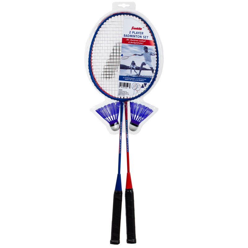 2 Player Badminton Racket Set