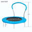 Trampoline 36 po avec poignée en métal-133673524