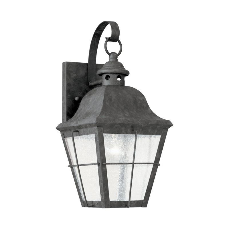 Chatham One Light Outdoor Wall Lantern from Generation Lighting , Oxidized Bronze