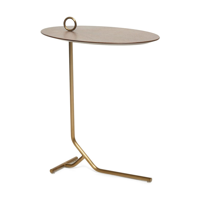 Owen Solid Wood End Table, Classic Walnut