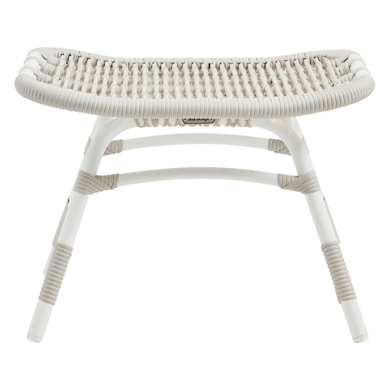 Monet Originals Outdoor Ottoman, Dove White