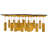 Aloisia 20 - Light Steel Dimmable Cylinder Chandelier