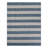 Simoes Striped Blue/Gray Indoor / Outdoor Area Rug-1075683299