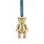 Christmas Teddy Golden Ornament