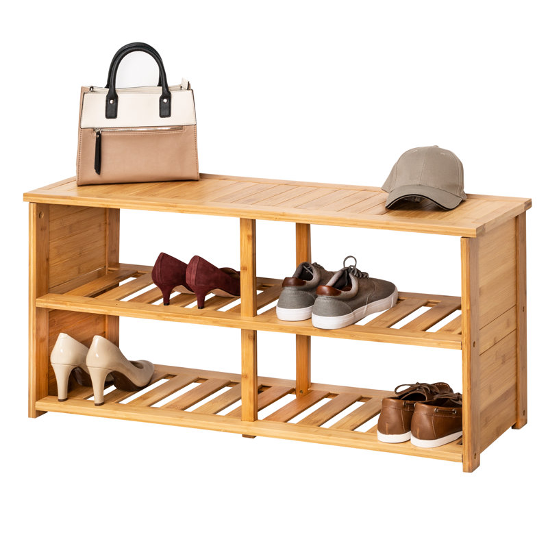 10 Pair Shoe Storage Bench