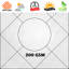 Voile d'ombrage royal 200 g / m² Royal Shade-55597115-90748385