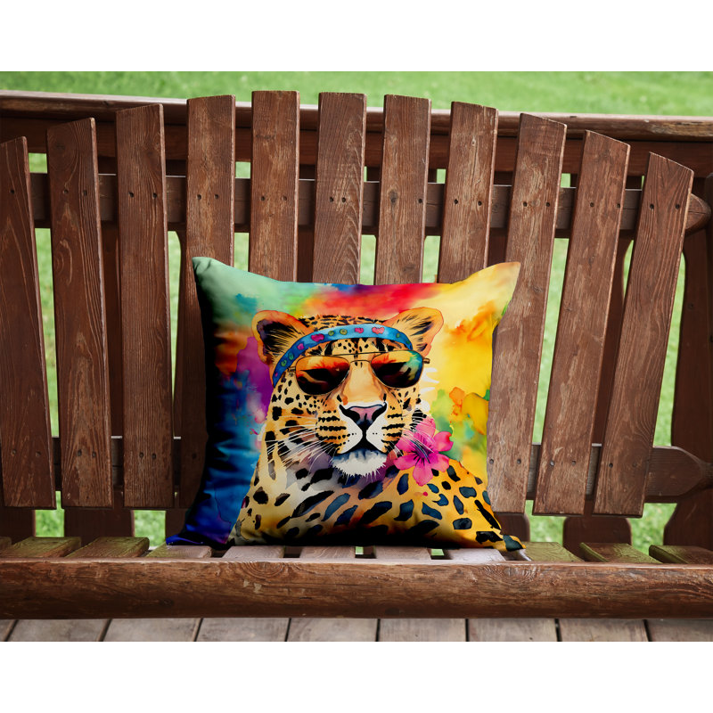 Coussin Hippie, H 14 po x l 14 po