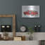 «Americana Mood 9 Blue» par Anne Tavoletti, art mural en métal-1339827348