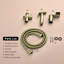 Elongated Hand Held Bidet with Faucet-60199299