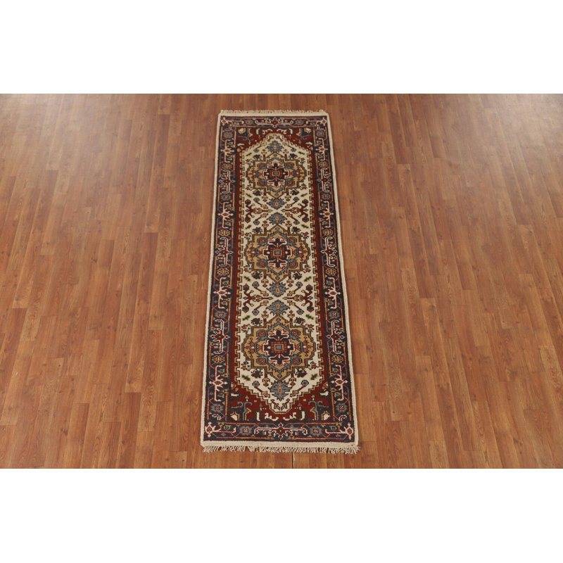 Tapis de couloir oriental géométrique 3x7