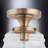 Vallauris Glass Flush Mount-1949436915