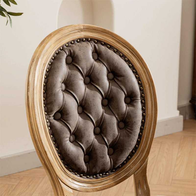 Chaise d'appoint Kaskaskia, Brun