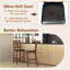 Tabouret de comptoir 25,5 po Olvie