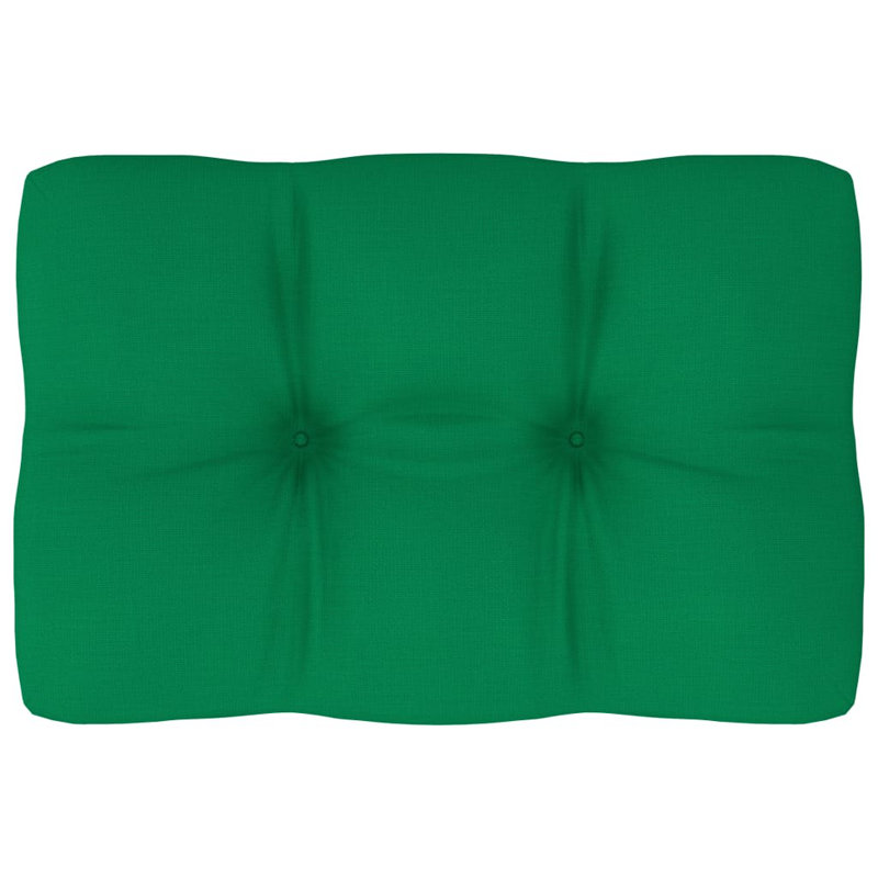 Outdoor Seat / Back Cushion, 23.6" x 15.7" x 4.7", Green