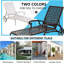 Chaise longue en aluminium coulé brun 1Pcs-389831785