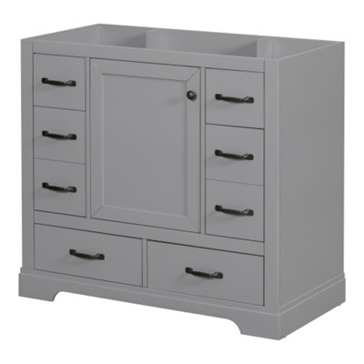 Bathroom Vanity without Sink, Cabinet Base Only