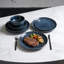 ALOFMO Blossom 12 Piece Stoneware Dinnerware Set, Service for 4-1166819736