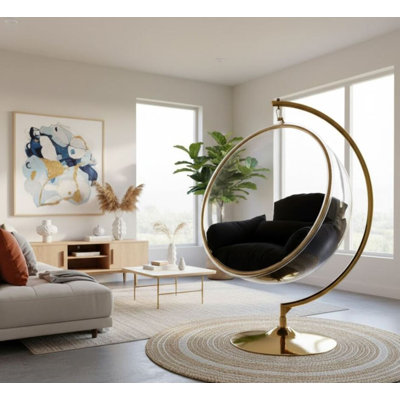 Chaise suspendue de 51 po de large Ablie