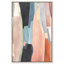 «Glorious Lines I», impression sur toile par Art Remedy, cadre argenté, 24 x 36