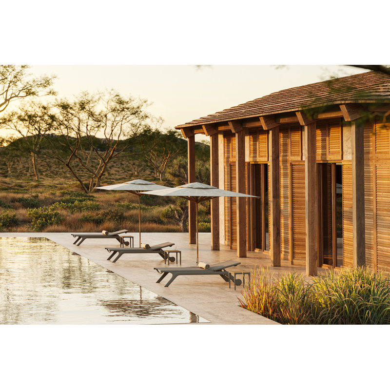 AFRICA Sun Lounger, White