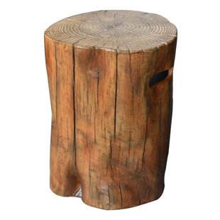 Manchester Redwood Concrete Propane Tank Cover by Elementi Fire
